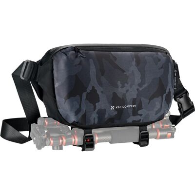 K&F Concept Sac à bandoulière 10L Urban Wander 01 (Noir+Camouflage) (Sac à bandoulière pour appareil photo, 10 l), Housse pour appareil photo, Multicolore, Noir K&F Concept Sac à bandoulière 10L Urban Wander 01 (Noir+Camouflage) (Sac à bandoulière pour appareil photo, 10 l), Housse pour appareil photo, Multicolore, Noir