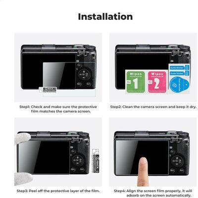 K&F Concept Camera Screen Protector*3, with Hot Shoe Level*3, for Ricoh GR III, Film de protection des appareils K&F Concept Camera Screen Protector*3, with Hot Shoe Level*3, for Ricoh GR III, Film de protection des appareils