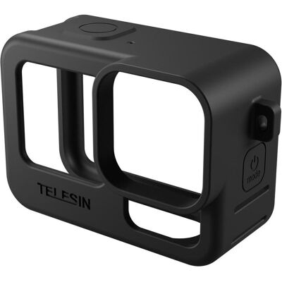 Telesin Silicone case 2.0 for GoPro Hero 13/12/11/10/9, Caméra d'action : accessoires, Noir Telesin Silicone case 2.0 for GoPro Hero 13/12/11/10/9, Caméra d'action : accessoires, Noir