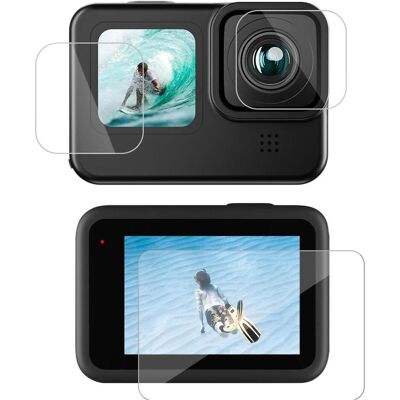 Telesin Ecran et lentille en verre trempé pour GoPro Hero 9 / Hero 10 (GP-FLM-901), Caméra d'action : accessoires, Transparent Telesin Ecran et lentille en verre trempé pour GoPro Hero 9 / Hero 10 (GP-FLM-901), Caméra d'action : accessoires, Transparent