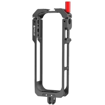 Puluz Étui métallique pour Insta360 X5, Caméra d'action : accessoires, Noir Puluz Étui métallique pour Insta360 X5, Caméra d'action : accessoires, Noir