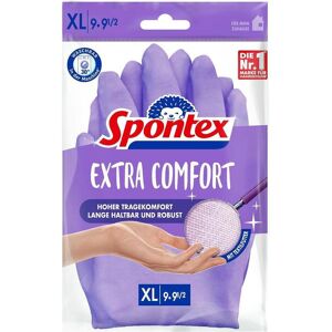Spontex Extra Comfort - Gants ménagers - Violet Spontex Extra Comfort - Gants ménagers - Violet