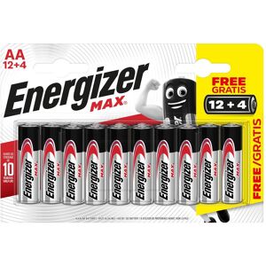 Piles Energizer Max AA - Durables, Anti-fuite, 10 Ans de stockage Piles Energizer Max AA - Durables, Anti-fuite, 10 Ans de stockage