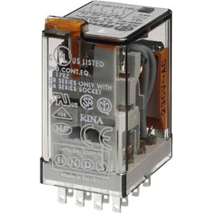 Finder 55.34.8.230.5054 Relais - 230V/AC - 7A - 4 inverseurs Finder 55.34.8.230.5054 Relais - 230V/AC - 7A - 4 inverseurs