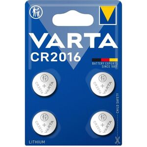 Varta CR2016 Pile au lithium - Pack de 4 - Batterie domestique Varta CR2016 Pile au lithium - Pack de 4 - Batterie domestique