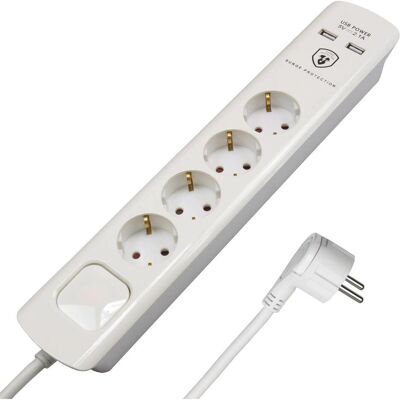 FeinTech Modèle MD000432 Multiprise - 4 prises FeinTech Modèle MD000432 Multiprise - 4 prises
