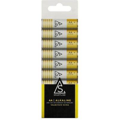 NoName AA LR6 Smartline Alcaline 10-pack (10 pcs, AA), Batteries + piles NoName AA LR6 Smartline Alcaline 10-pack (10 pcs, AA), Batteries + piles