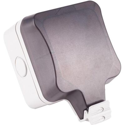 Shiverpeaks, Prise de courant, -BASIC-S-boîtier de prise réseau extérieur en saillie pour Keystones, IP66 Shiverpeaks, Prise de courant, -BASIC-S-boîtier de prise réseau extérieur en saillie pour Keystones, IP66