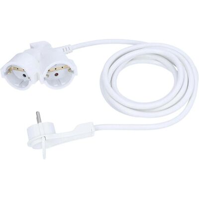 As - Schwabe, Rallonge, Verlängerung Flachstecker (3 m, CEE 7/3) As - Schwabe, Rallonge, Verlängerung Flachstecker (3 m, CEE 7/3)