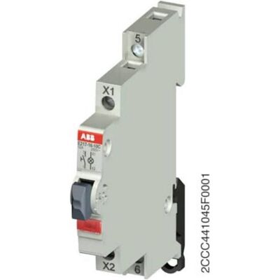 ABB E217-16-10C48 Voyant lumineux Rouge - Commutateur-poussoir ABB E217-16-10C48 Voyant lumineux Rouge - Commutateur-poussoir