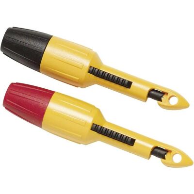 Fluke Support de sonde de test 2 mm CA, Métrologie, Noir, Rouge Fluke Support de sonde de test 2 mm CA, Métrologie, Noir, Rouge