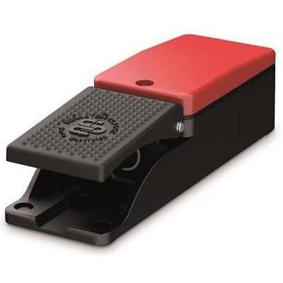 Bernstein Commutateur à pedale F1-U1Z, Bouton + interrupteur, Rouge Bernstein Commutateur à pedale F1-U1Z, Bouton + interrupteur, Rouge