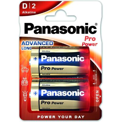 Panasonic Pro Power (2 pcs, D, 1200 mAh), Batteries + piles Panasonic Pro Power (2 pcs, D, 1200 mAh), Batteries + piles