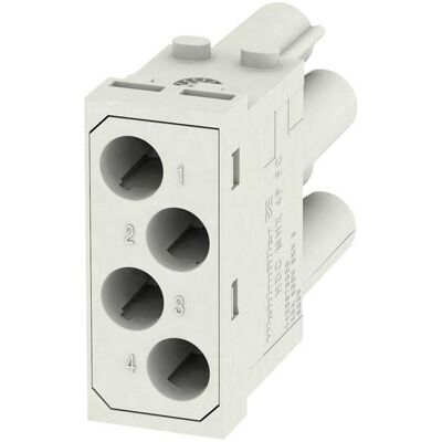 Weidmüller RockStar ModuPlug HDC MHX 4P FC - Module de transmission de données Weidmüller RockStar ModuPlug HDC MHX 4P FC - Module de transmission de données