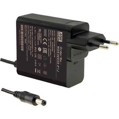 Mean Well NGE30E24-P1J Alimentation 24V - Universelle, Compacte Mean Well NGE30E24-P1J Alimentation 24V - Universelle, Compacte