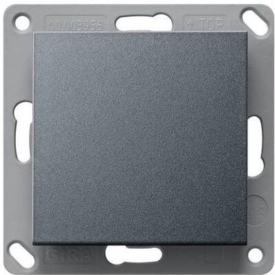 Interrupteur Mural Sans Fil Gira - EnOcean, 1 Bouton, Anthracite - Module d'Interrupteur Interrupteur Mural Sans Fil Gira - EnOcean, 1 Bouton, Anthracite - Module d'Interrupteur