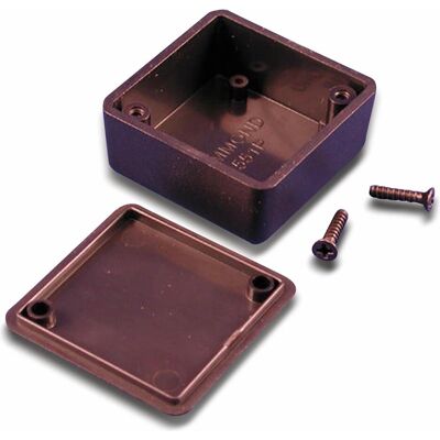 Hammond Electronics 1551PBK Boîtier Euro 40 x 40 x 20 ABS noir 1 pc. (Boîtier), Accessoires électroniques + boîtier, Noir Hammond Electronics 1551PBK Boîtier Euro 40 x 40 x 20 ABS noir 1 pc. (Boîtier), Accessoires électroniques + boîtier, Noir