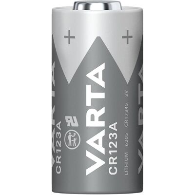 Varta Cr123A (1 pcs, RCR123A, 1430 mAh), Batteries + piles Varta Cr123A (1 pcs, RCR123A, 1430 mAh), Batteries + piles