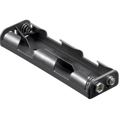Goobay 11985 Porte-piles, Pile : accessoires, Noir Goobay 11985 Porte-piles, Pile : accessoires, Noir