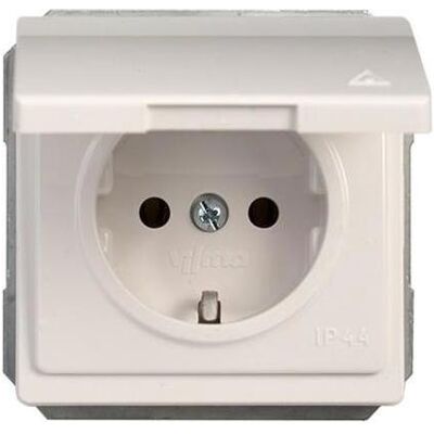 Vila, Prise de courant, SOCKET RP16-003-02 V BLANC SL250 Vila, Prise de courant, SOCKET RP16-003-02 V BLANC SL250