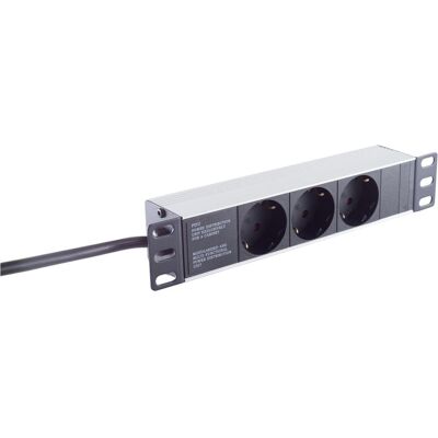 Shiverpeaks Basic-S 10" Multiprise - 3 prises, 1U, Noir Shiverpeaks Basic-S 10" Multiprise - 3 prises, 1U, Noir