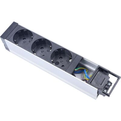 As - Schwabe, Multiprise, Steckdosenleiste für 10" Netzwerkschrank (3x, CEE 7/3) As - Schwabe, Multiprise, Steckdosenleiste für 10" Netzwerkschrank (3x, CEE 7/3)