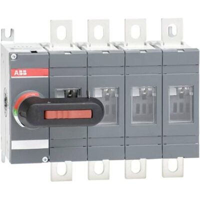 ABB OT200E04K, Bouton + interrupteur, Noir ABB OT200E04K, Bouton + interrupteur, Noir