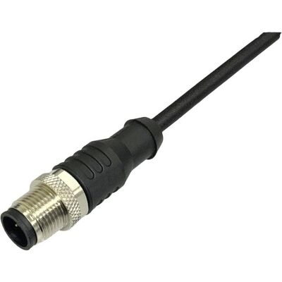 Câble de connexion capteur/actuateur BKL Electronic 2702021 - Noir 2m IP65/IP67/IP68 Câble de connexion capteur/actuateur BKL Electronic 2702021 - Noir 2m IP65/IP67/IP68