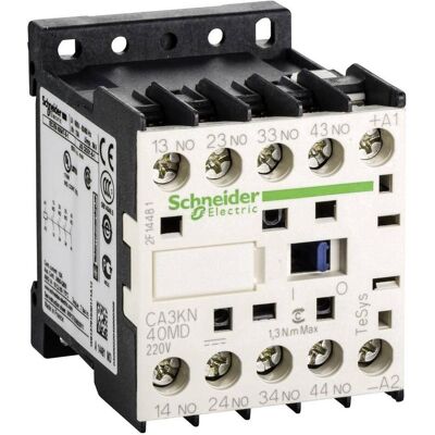 Schneider Electric Contacteur auxiliaire, 4S, 220V DC CA3KN40MD, Relai Schneider Electric Contacteur auxiliaire, 4S, 220V DC CA3KN40MD, Relai