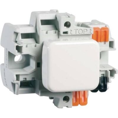 Peha D 356 ES Interrupteur Bouton-Poussoir Aluminium - 10A, 250V, IP54 Peha D 356 ES Interrupteur Bouton-Poussoir Aluminium - 10A, 250V, IP54