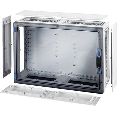 Hensel HEN FP 0441 Boîtier vide ENYSTAR, dimensions d'encastrement 306x486x136mm, porte transparente (Boîtier), Accessoires électroniques + boîtier, Transparent, Gris Hensel HEN FP 0441 Boîtier vide ENYSTAR, dimensions d'encastrement 306x486x136mm, porte transparente (Boîtier), Accessoires électroniques + boîtier, Transparent, Gris