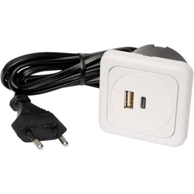 interBär 9016-018.81 Prise de charge USB - Prise électrique interBär 9016-018.81 Prise de charge USB - Prise électrique