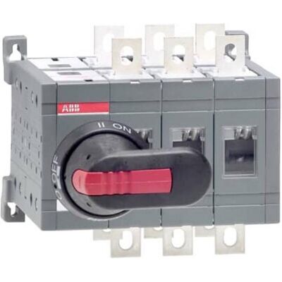 ABB OT250E03CP, Bouton + interrupteur, Noir ABB OT250E03CP, Bouton + interrupteur, Noir