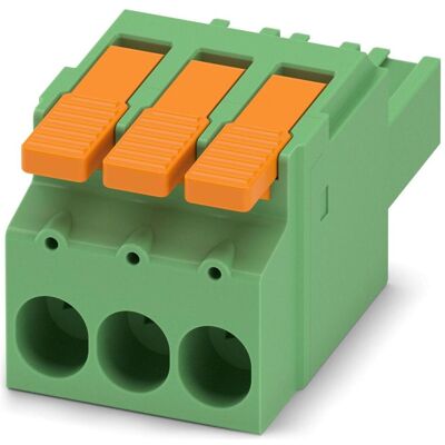 Phoenix Contact Connecteur 3 pôles - IP, vert, 7.62mm Phoenix Contact Connecteur 3 pôles - IP, vert, 7.62mm