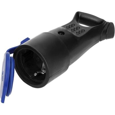 Orno Gniazdo gumowe, hermetyczne 2P+Z, proste, IP44, czarne, wersja Schuko, Batteries + piles Orno Gniazdo gumowe, hermetyczne 2P+Z, proste, IP44, czarne, wersja Schuko, Batteries + piles