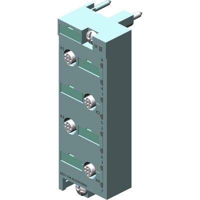 Module compact Siemens 6ES7194-4CA10-0AA0 - Entrées/Sorties digitales - 4 emplacements Module compact Siemens 6ES7194-4CA10-0AA0 - Entrées/Sorties digitales - 4 emplacements