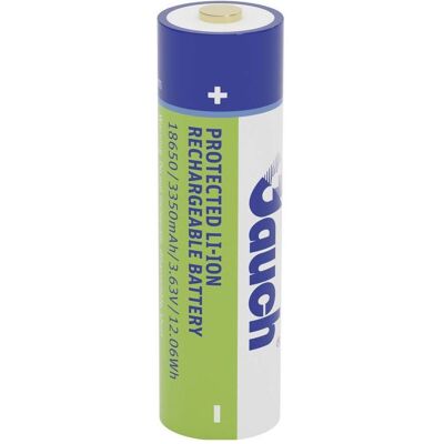 Jauch Quartz LI18650JL Batterie rechargeable Li-Ion protégée - 18650 Jauch Quartz LI18650JL Batterie rechargeable Li-Ion protégée - 18650