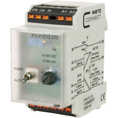 Metz Connect PTi-F-C12 230 V AC Convertisseur de signal - Séparation de potentiel Metz Connect PTi-F-C12 230 V AC Convertisseur de signal - Séparation de potentiel
