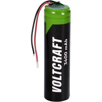Voltcraft VC-18650PCM Spezial-Akku 18650 Kabel Lithium 3.6 V 3400 mAh (1 pcs, 18650, 3400 mAh), Batteries + piles Voltcraft VC-18650PCM Spezial-Akku 18650 Kabel Lithium 3.6 V 3400 mAh (1 pcs, 18650, 3400 mAh), Batteries + piles