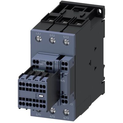 Relais Siemens Schütz 3RT2 - AC-3, 22kW, 400V, 3-pol, S2, DC72V Relais Siemens Schütz 3RT2 - AC-3, 22kW, 400V, 3-pol, S2, DC72V