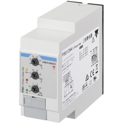 Relais de Surveillance de Phases Carlo Gavazzi - 3 phases, 480V, IP20 Relais de Surveillance de Phases Carlo Gavazzi - 3 phases, 480V, IP20