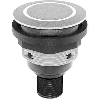 Schlegel STLRBI1155C005 - Bouton-poussoir - 1 S Power argent, anneau LED bleu, Bouton + interrupteur, Argent Schlegel STLRBI1155C005 - Bouton-poussoir - 1 S Power argent, anneau LED bleu, Bouton + interrupteur, Argent