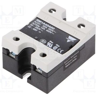 Relpol Relais statique monophasé 50A 400V 24-265V AC RM1A40A50, Relai Relpol Relais statique monophasé 50A 400V 24-265V AC RM1A40A50, Relai