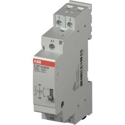 Relais d'installation ABB E297-16-20/24 - 16A, 24VAC/DC Relais d'installation ABB E297-16-20/24 - 16A, 24VAC/DC