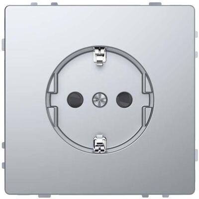 Merten MEG2300-6036 Prise en acier inoxydable - Design système - 16A, 250V Merten MEG2300-6036 Prise en acier inoxydable - Design système - 16A, 250V