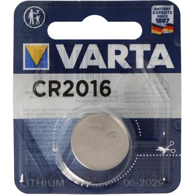 Varta CR2016 - Batterie au lithium 3V haute performance Varta CR2016 - Batterie au lithium 3V haute performance