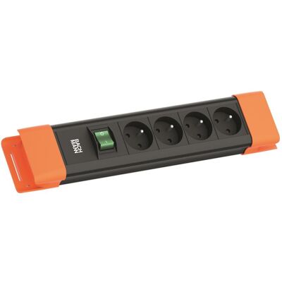 Bachmann, Multiprise, Prises multiples (4x, CEE 7/7, PECO 7/5, Type 13, 2 m) Bachmann, Multiprise, Prises multiples (4x, CEE 7/7, PECO 7/5, Type 13, 2 m)
