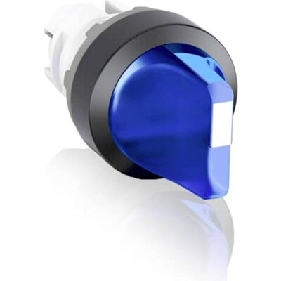Thomas & Betts ABB 1SFA611212R1104 M3SS3-11L Module de commutation lumineux pour commutateur rotatif, 1 pièce, Bouton + interrupteur, Bleu Thomas & Betts ABB 1SFA611212R1104 M3SS3-11L Module de commutation lumineux pour commutateur rotatif, 1 pièce, Bouton + interrupteur, Bleu
