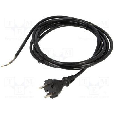 Plastrol, Rallonge, Câble H05BQ-F 2 × 1 mm², fiche CEE 7/17 (C), câbles PUR noirs de 3 m (3 m, CEE 7/17) Plastrol, Rallonge, Câble H05BQ-F 2 × 1 mm², fiche CEE 7/17 (C), câbles PUR noirs de 3 m (3 m, CEE 7/17)