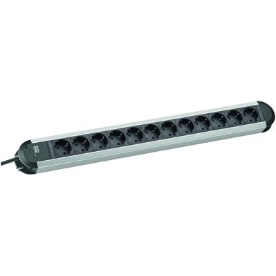 Bachmann Bach 331.012 Multiprise - 12 prises, Métal, 1,75m Bachmann Bach 331.012 Multiprise - 12 prises, Métal, 1,75m